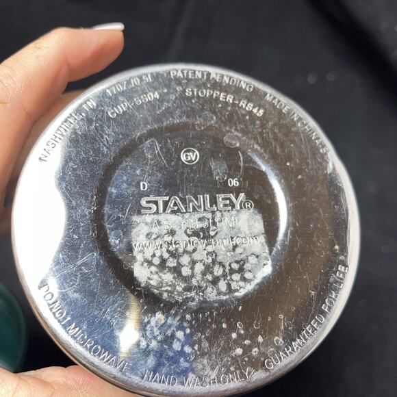 VTG Stanley 17oz Vacuum Bottle Camping Soup THERMOS Cup Camping Forest Green - Picture 6 of 8